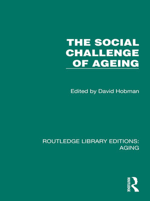 cover image of The Social Challenge of Ageing